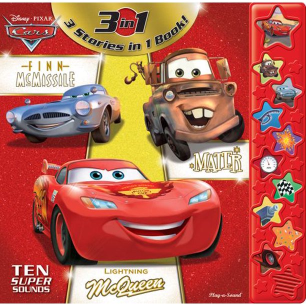  CARS 3 - LIVRE SONORE 3 BOUTONS: 9781503723863: COLLECTIF: Books