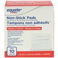 thumbnail image 1 of Equate Non-Stick Pads, Small, 1.5" x 2", 1 of 2