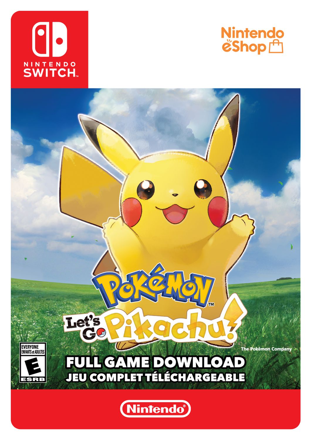 nintendo pokemon let's go pikachu switch