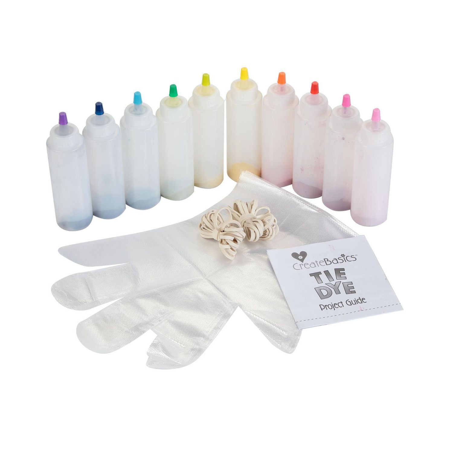 Create Basics Tie Dye Party Tub Kit - Rainbow Tie Dye in 14 Colors