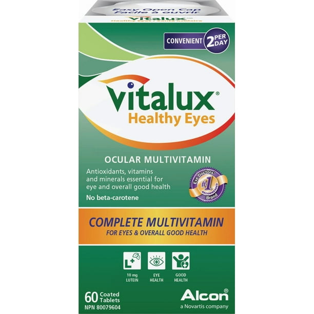 Comprimés Vitalux(MD) Santé oculaire, 60 comprimés