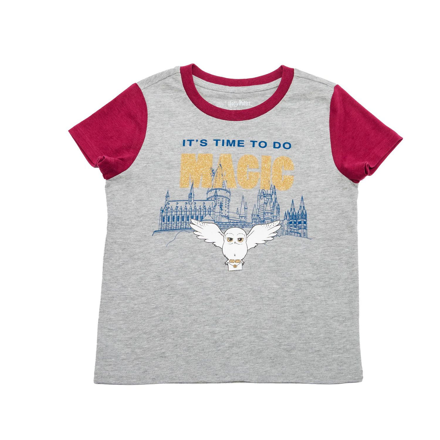 Girls Harry Potter Time For Magic Short Sleeve T-Shirt