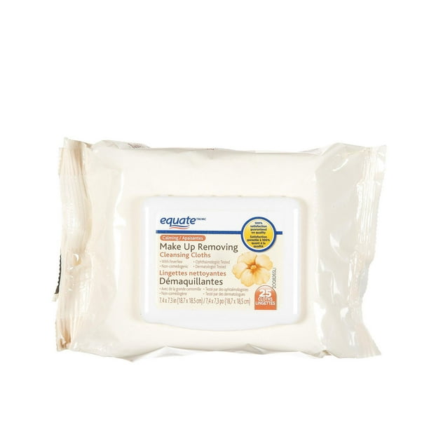 Equate Calming Make up Removing Cleansing Cloths Walmart.ca