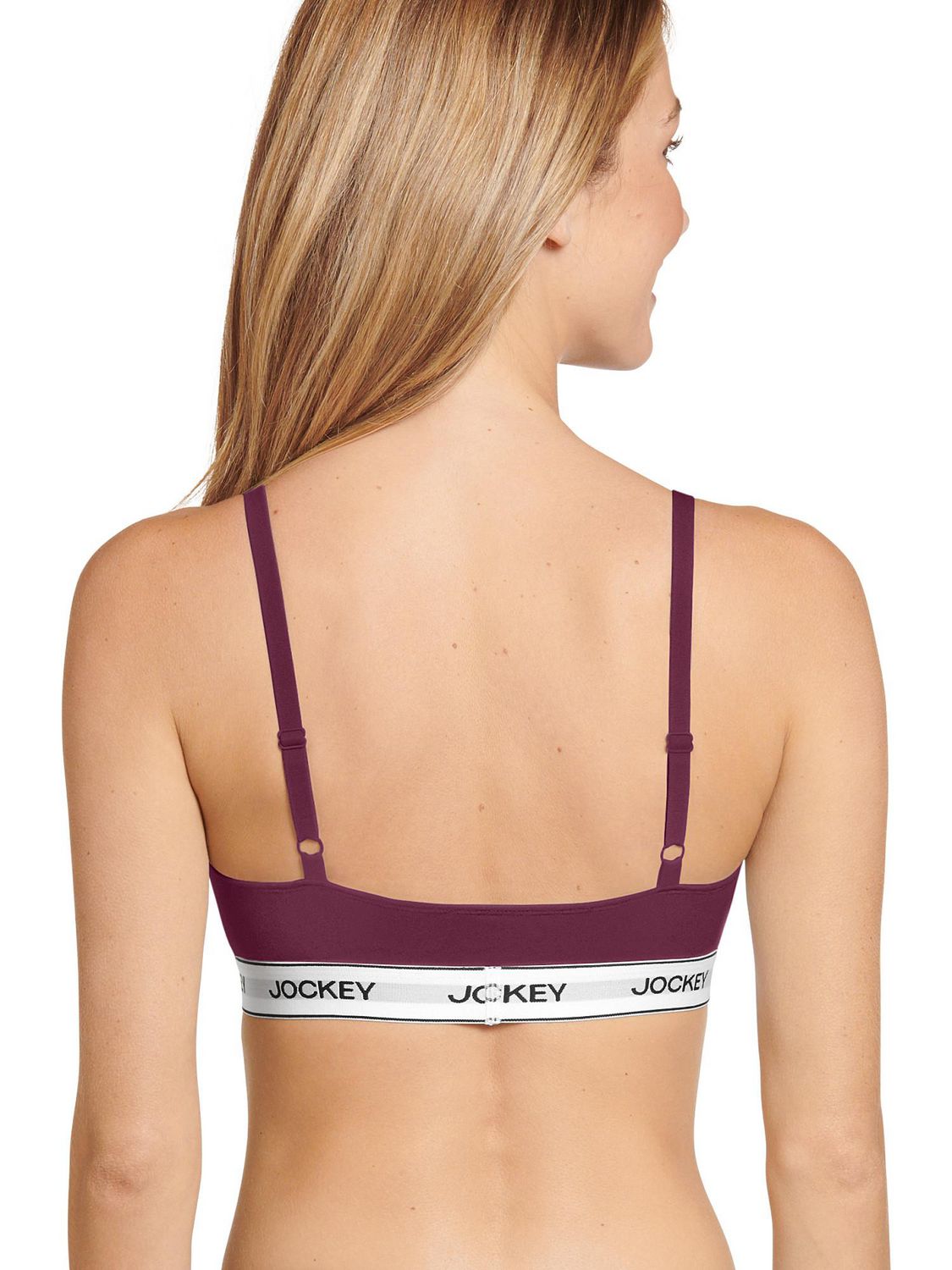 Jockey® Essentials Women's Cotton Stretch Triangle Bralette, Jockey  Essentials Cotton Stretch Triangle Bralette