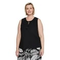 thumbnail image 1 of Iyla Women's Plus Tassel Tank, 1 of 6