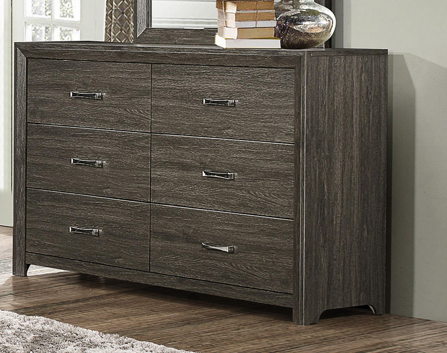 Topline Home Furnishings Dark Grey Dresser Walmart Canada