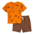 thumbnail image 1 of George Baby Boys' Henley 2-Piece Set, 1 of 2