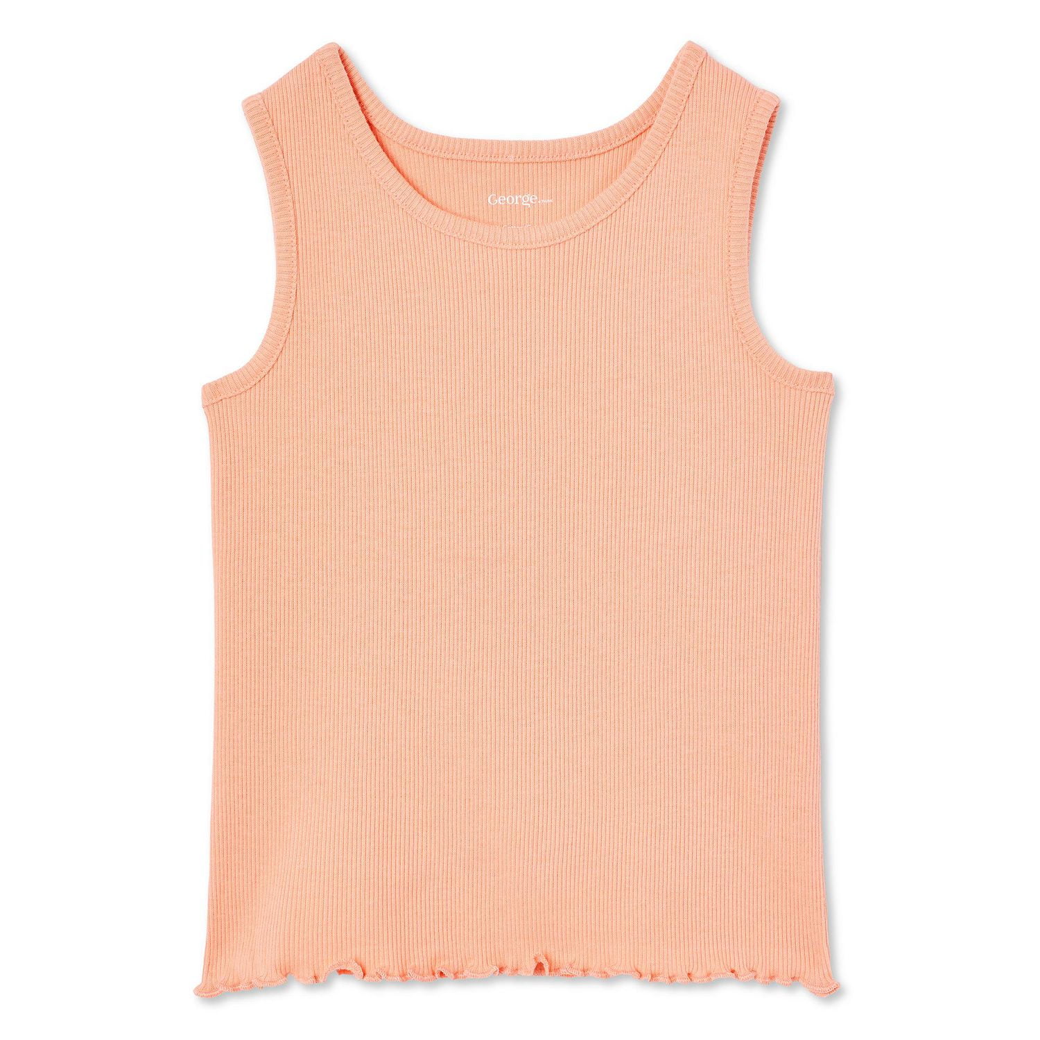 George Toddler Girls' Rib Tank, Sizes 2T-5T