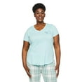 thumbnail image 1 of George Women's Plus V-Neckline Sleep Tee, 1 of 6