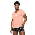 thumbnail image 1 of George Women's Plus V-Neckline Sleep Tee, 1 of 6