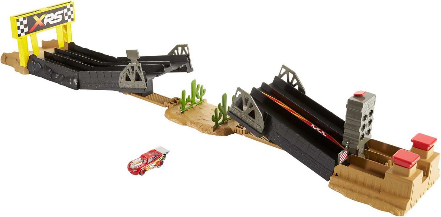 drag racing playset cars