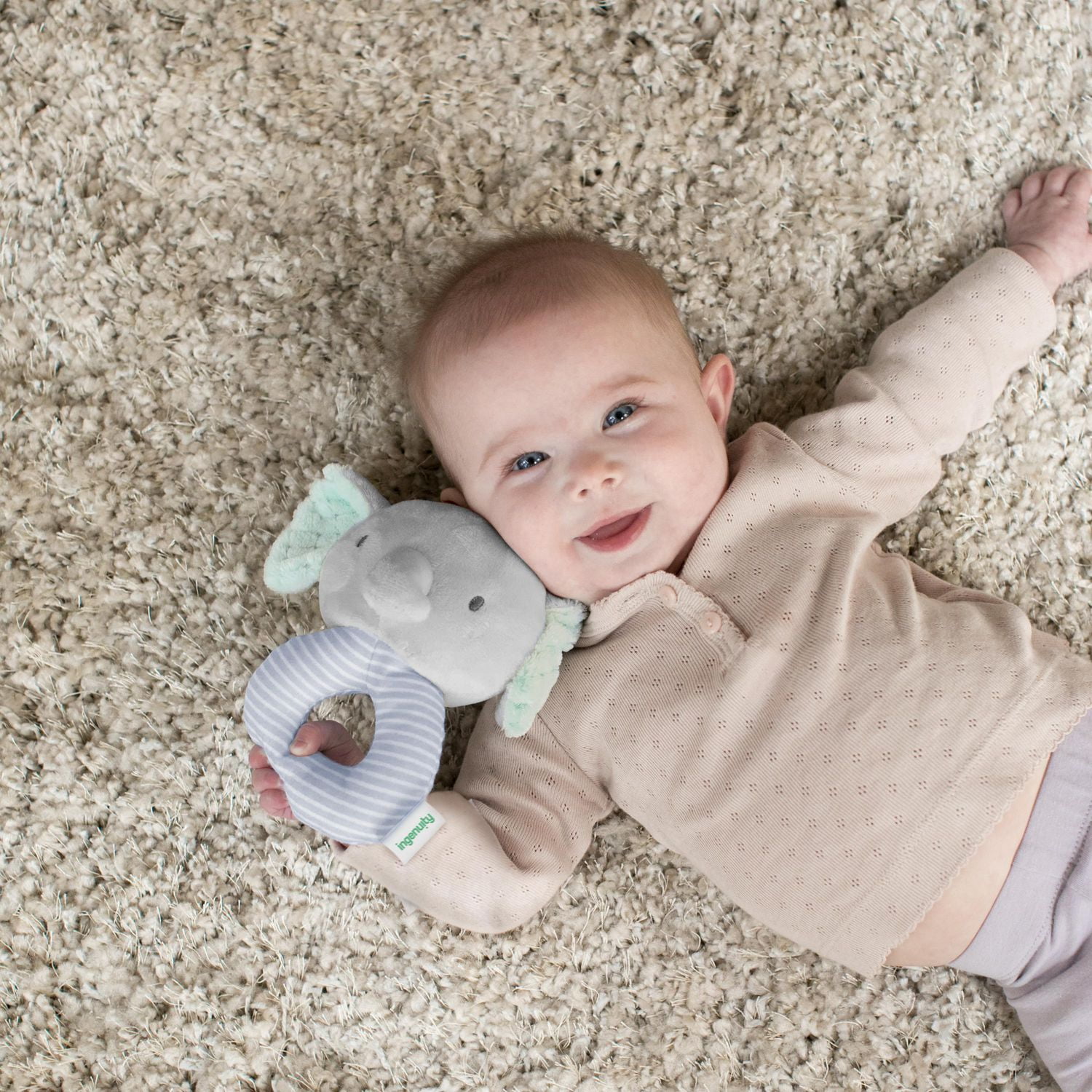 Van™ Ring Rattle, Plush Rattle Toy