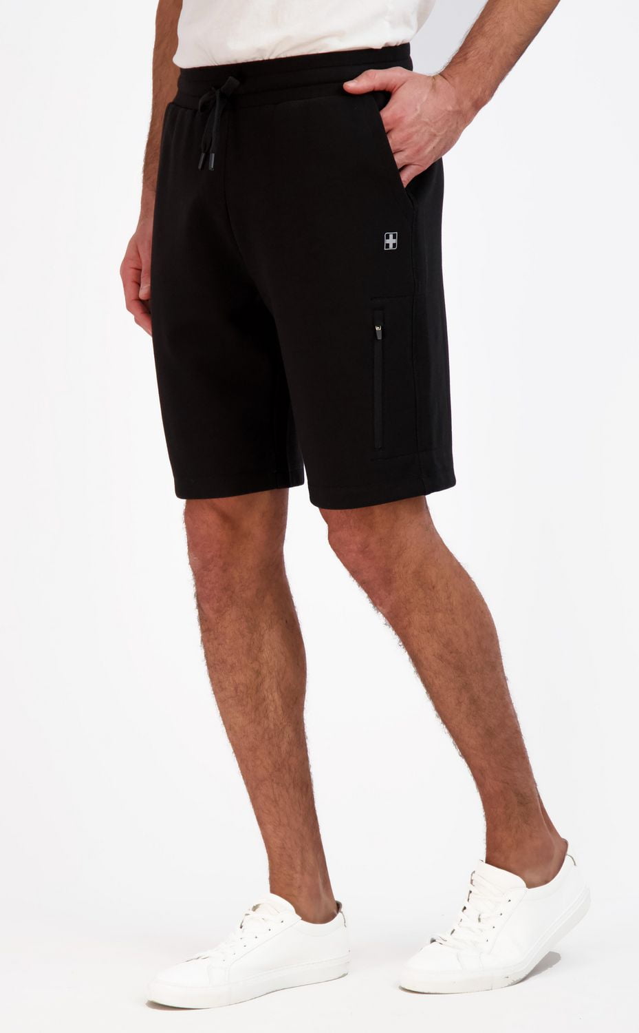 Short en tricot double pour homme Swiss Tech P-TTG