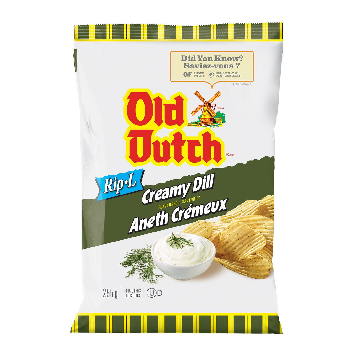 Old Dutch RipL Creamy Dill Potato Chips Walmart Canada