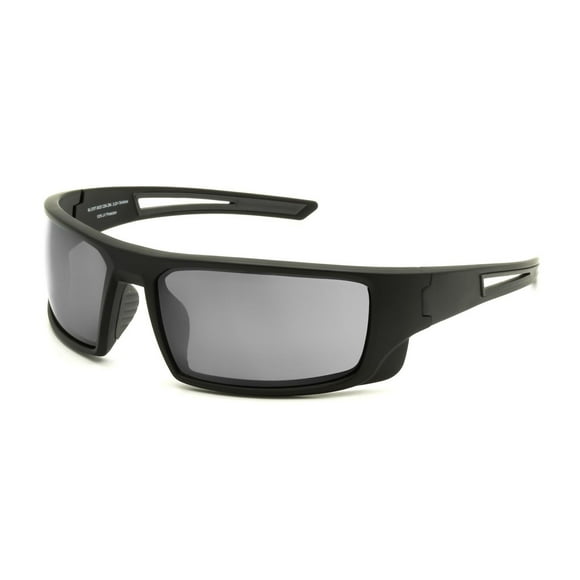 Holmes Workwear Black Full-Frame Wrap Sunglasses
