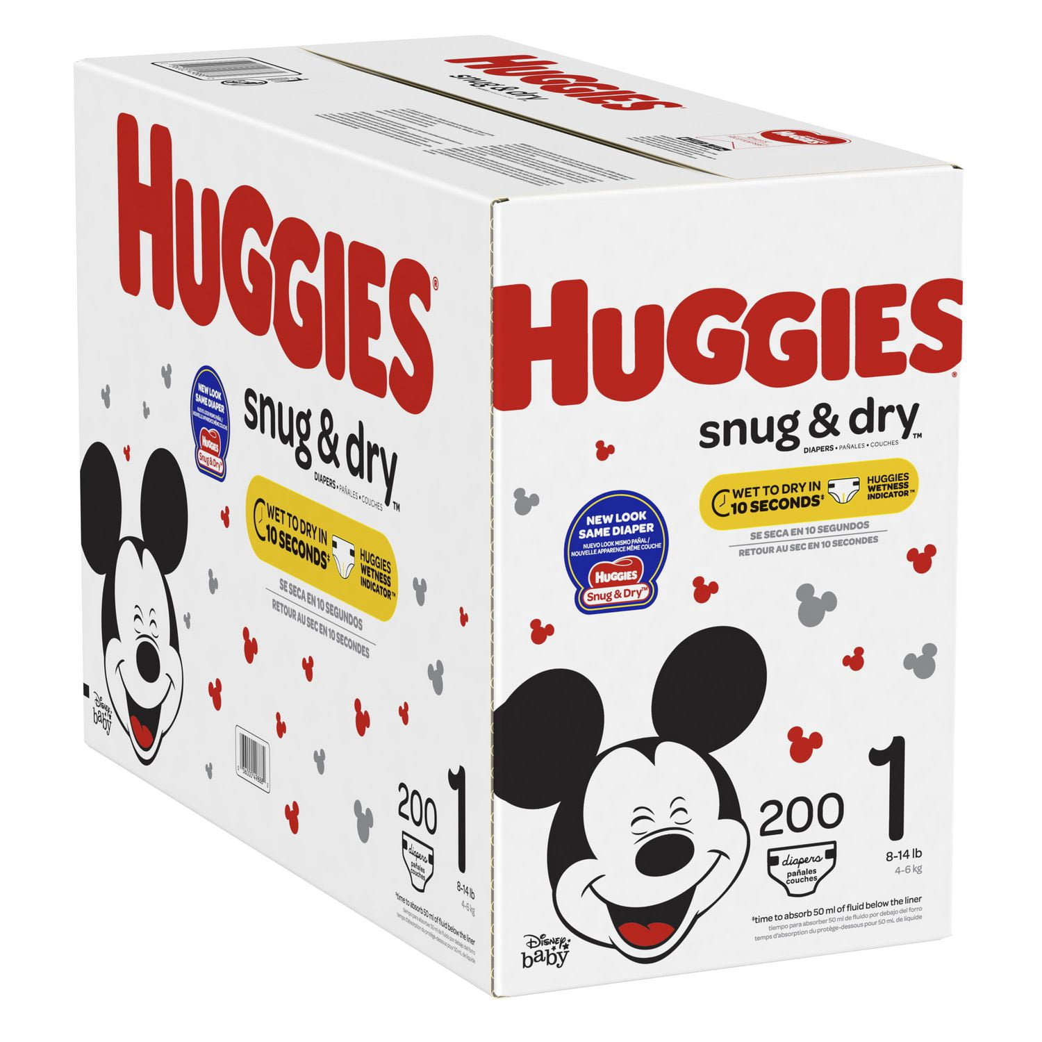 huggies snug dry size 4