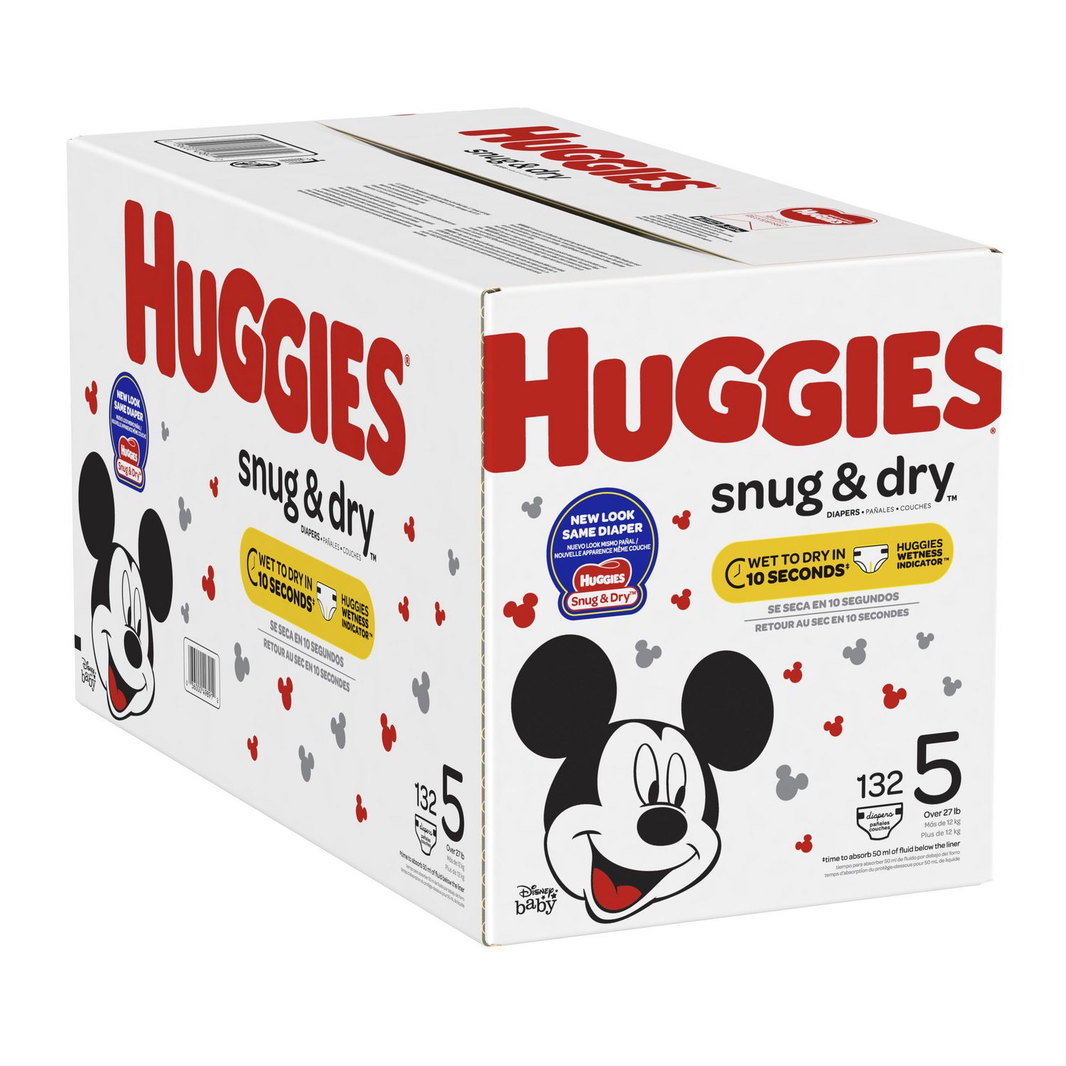 huggies diapers snug and dry size 5