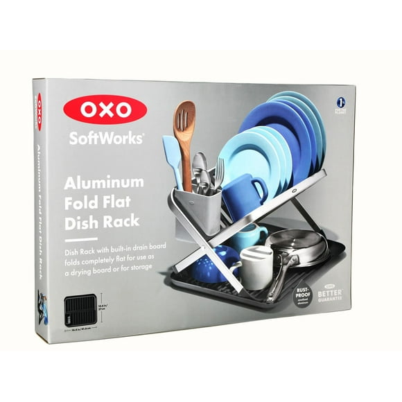 OXO Softworks Fold Flat Dish Rack