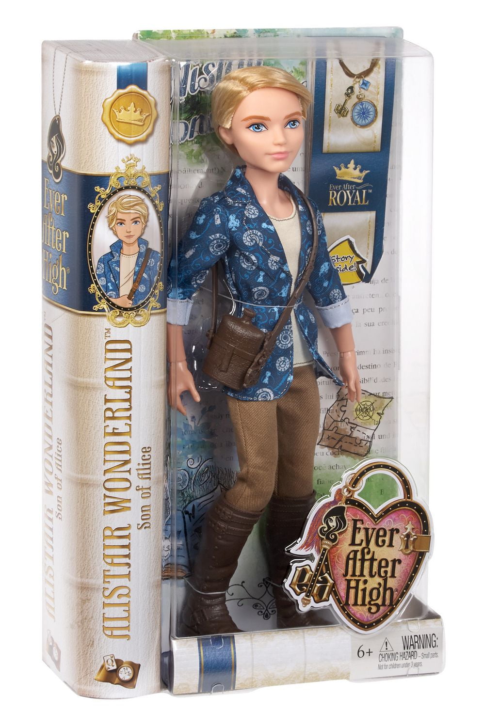 Ever After High hot Alistair Wonderland Doll Complete w/ Stand