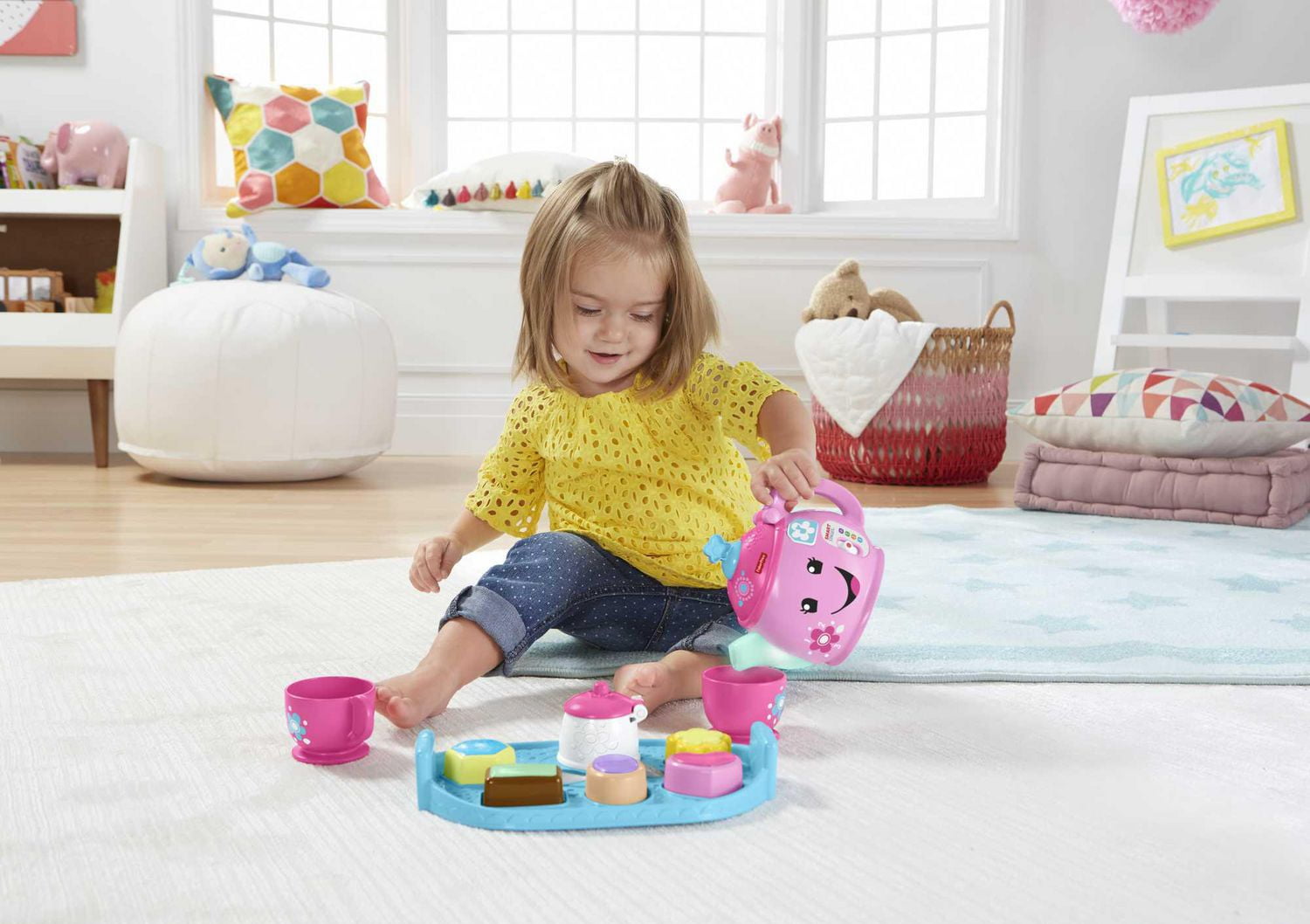 Fisher price tea clearance set walmart