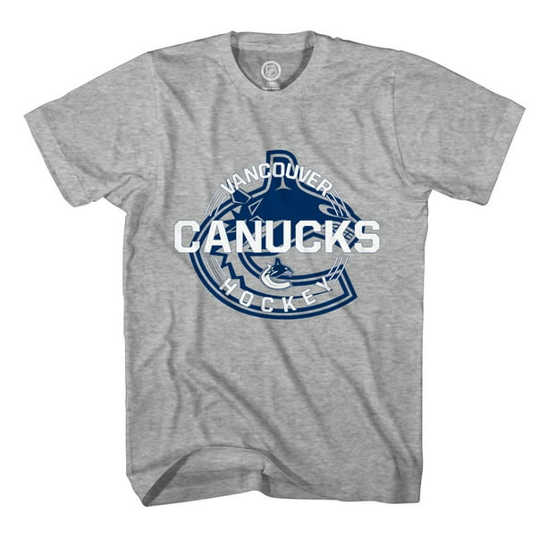 Vancouver Canucks Tee shirt Gris Homme