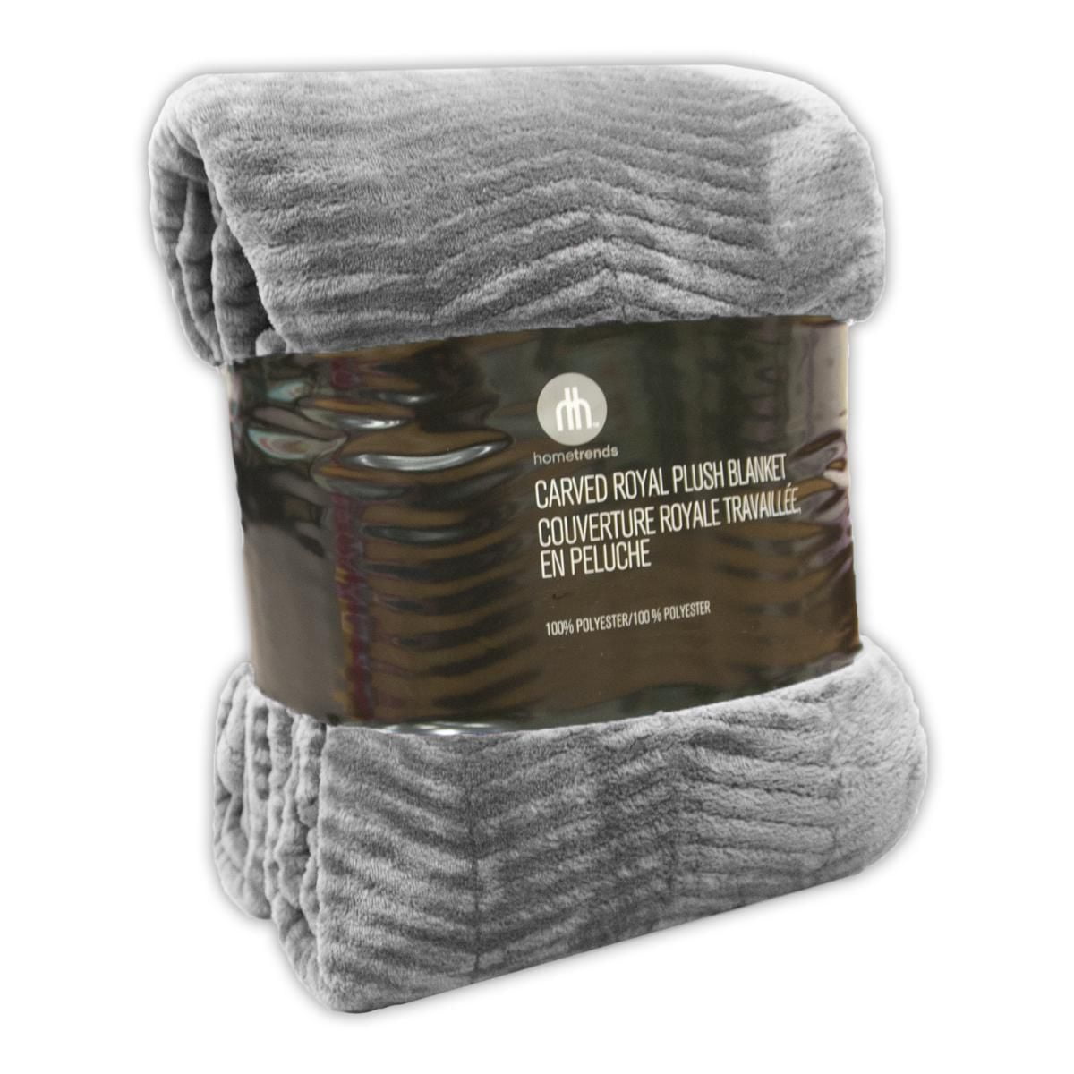 HomeTrends Carved Royal Plush Blanket Walmart Canada