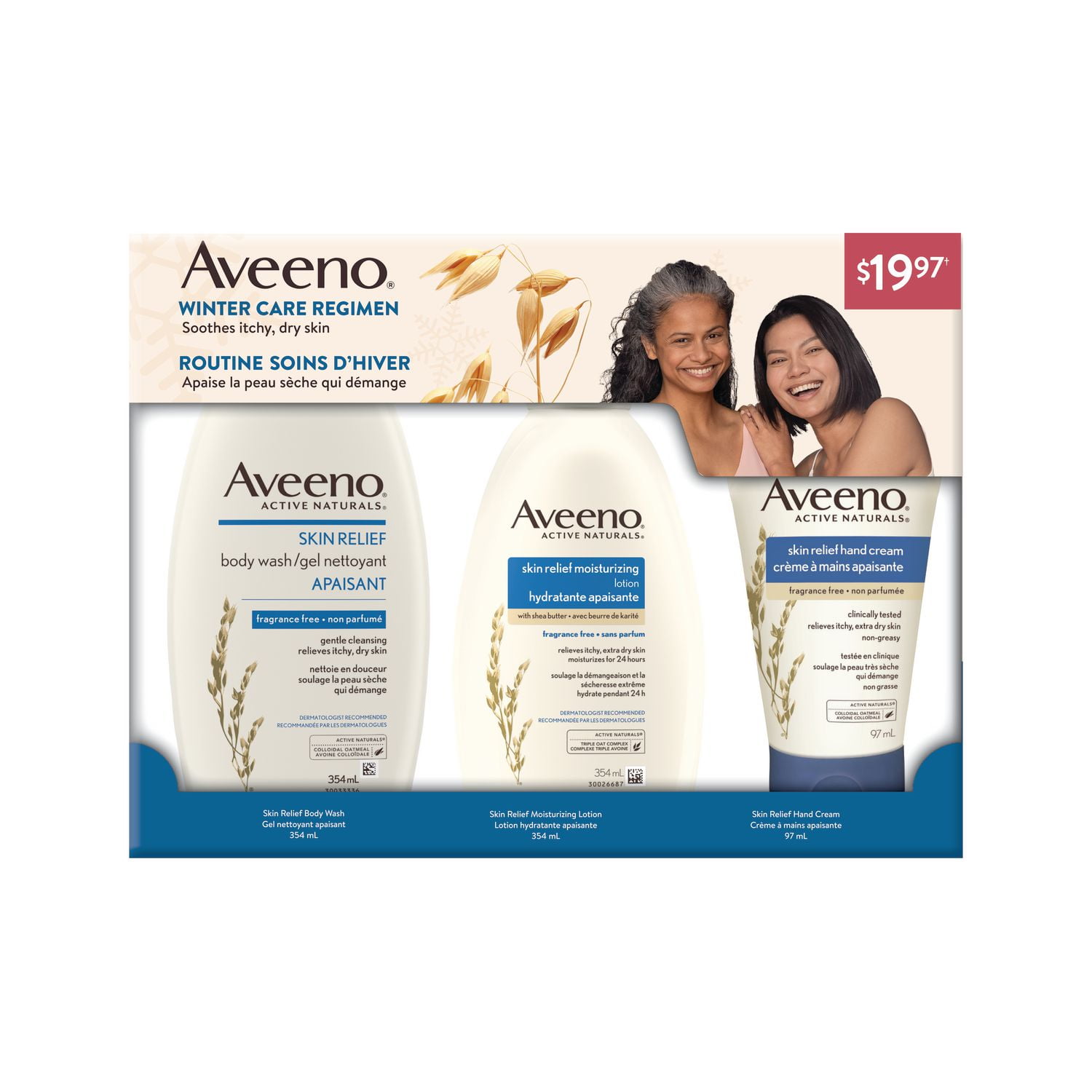 Aveeno Winter Body Care Holiday Pack Walmart Canada