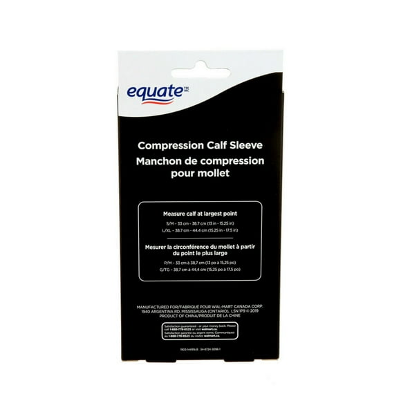 Manchon de compression pour mollet 39402WMCA Equate(Tm/Mc)