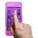 Étui pour iPhone SE/5/5s d’Exian - Transparent avec support pliant – image 3 sur 4