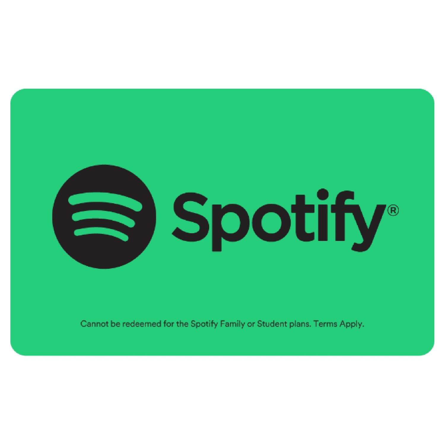 Spotify　(Digital　Card　$99　Gift　Code)