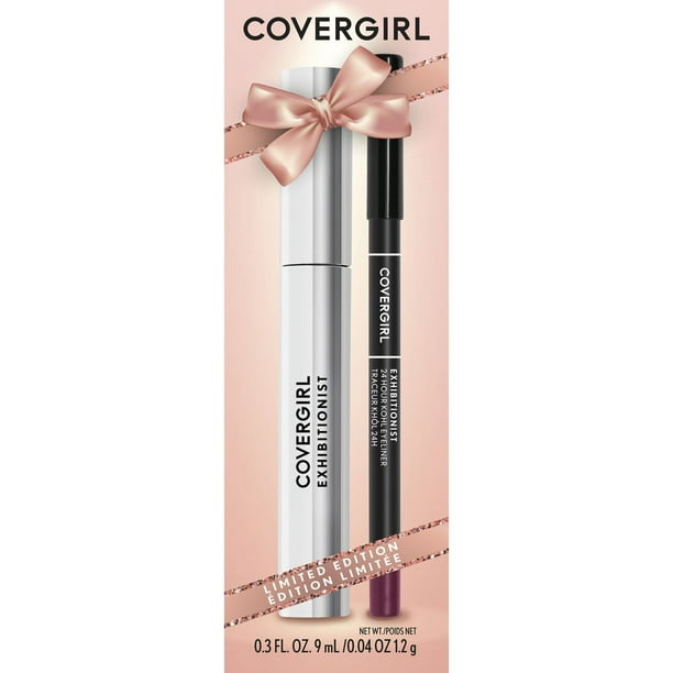 Covergirl Exhibitionist Gift Set Volumizing Exhibitionist Black