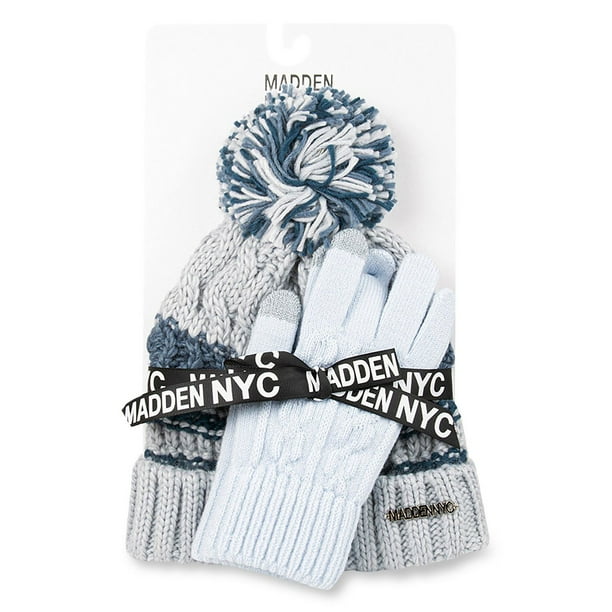 Madden NYC Women's Hat and Gloves 2Piece Gift Set Walmart.ca