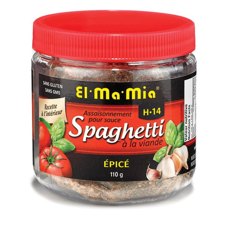 El Ma Mia H14 Seasoning for Spaghetti Spicy Meat Sauce Walmart Canada