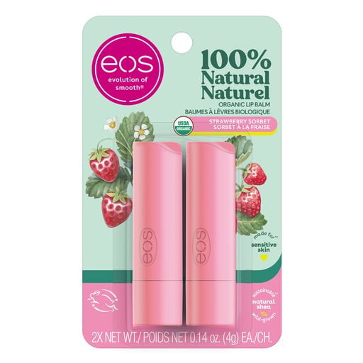 EOS Lip Balm Stick and Sphere, Vanilla Bean - 2 Pack 