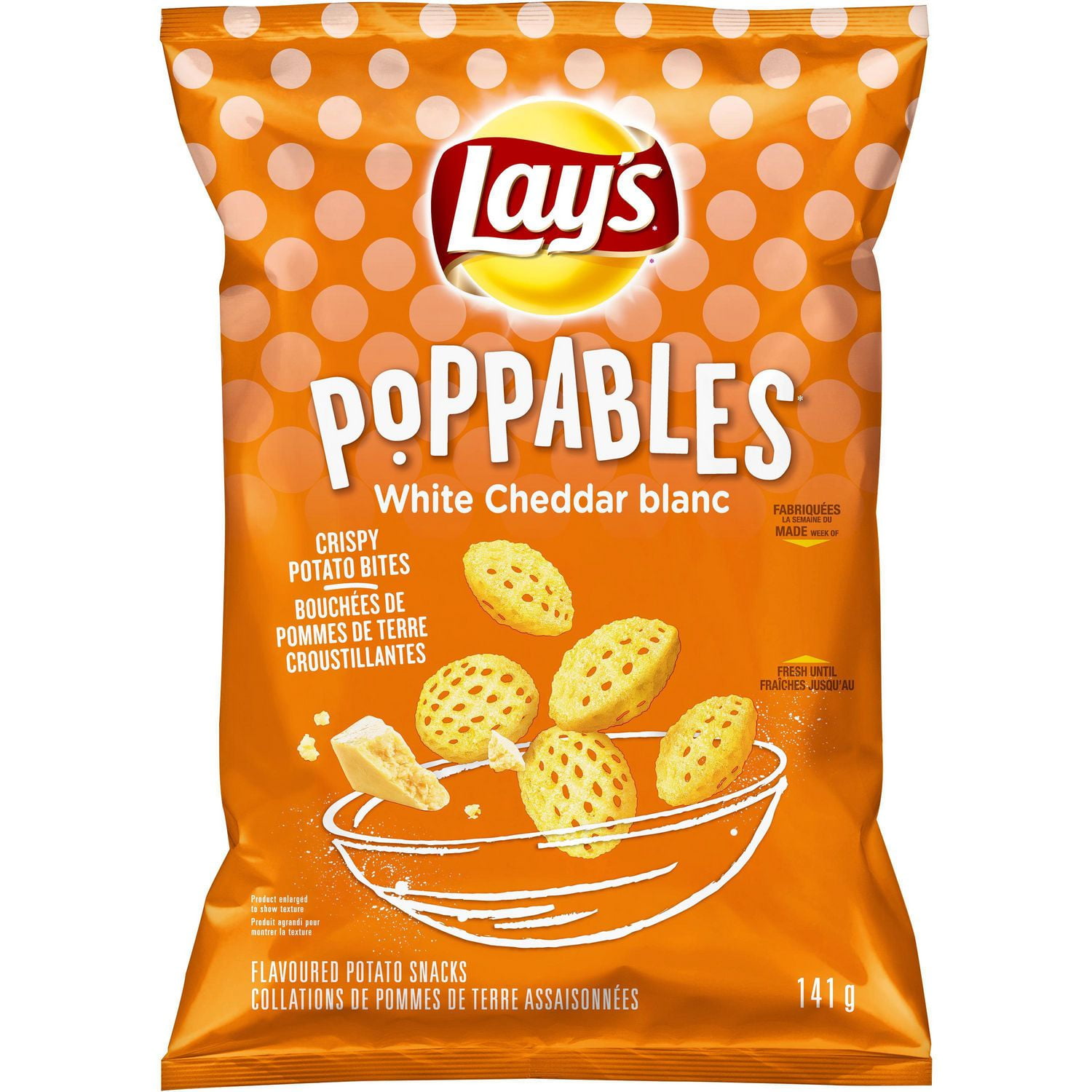 Lay's Poppables White Cheddar Potato Snack | Walmart Canada