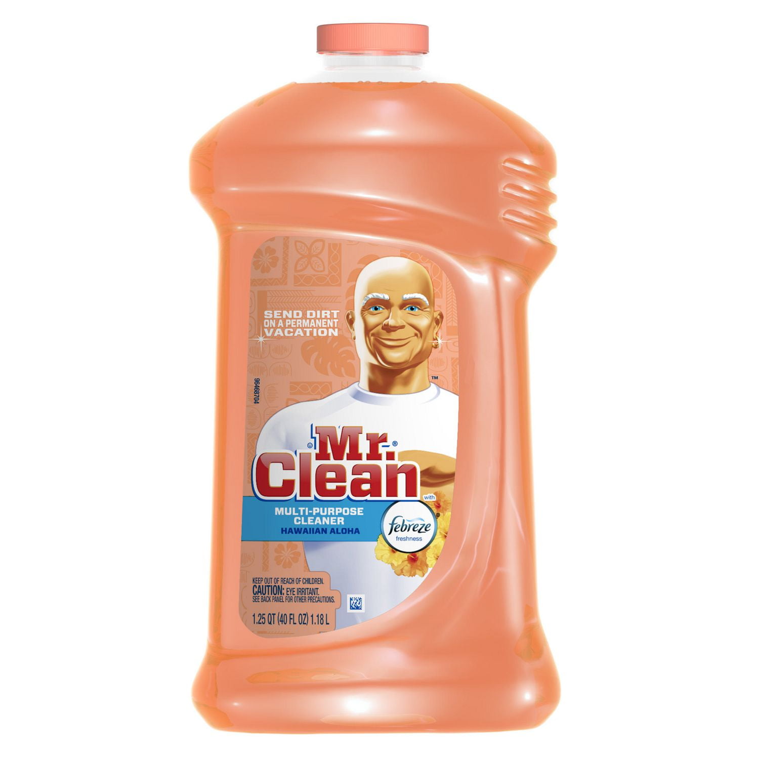 Mr. Clean Liquid with Febreze Hawaiian Aloha Multi-Surface Cleaner ...