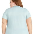 thumbnail image 3 of George Plus Women's Short Sleeve Sleepshirt, 3 of 6
