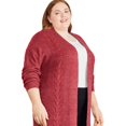 thumbnail image 2 of George Plus Women's Open-Front Cardigan, 2 of 6