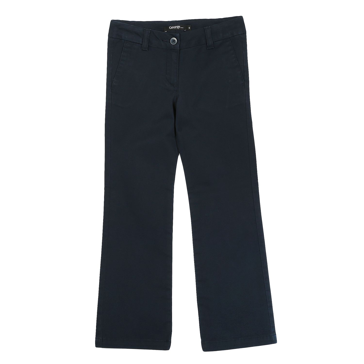 George Girls’ School Uniform – Boot Cut Cotton Blend Pant | Walmart Canada