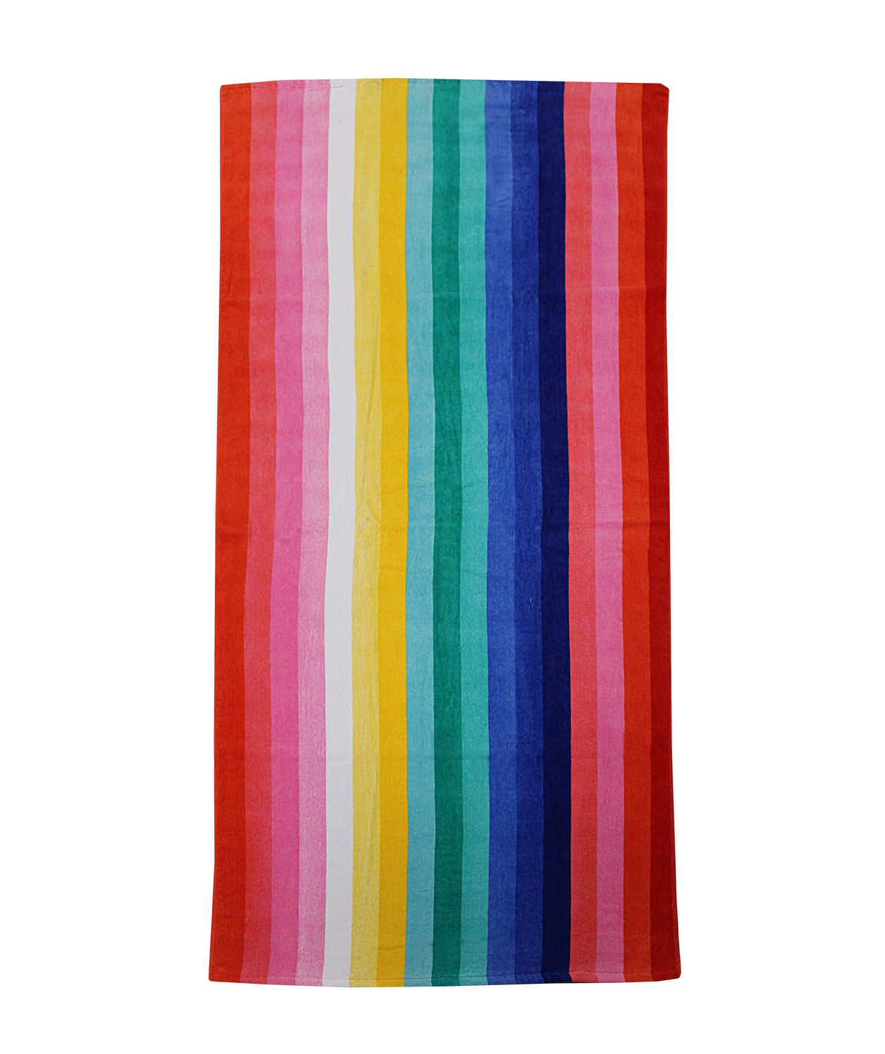 Rainbow beach towel