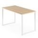 Table à manger rectangulaire Soho de la collection moderne Studio Jennifer de Zinus , Blanc, 47 pouce – image 1 sur 8