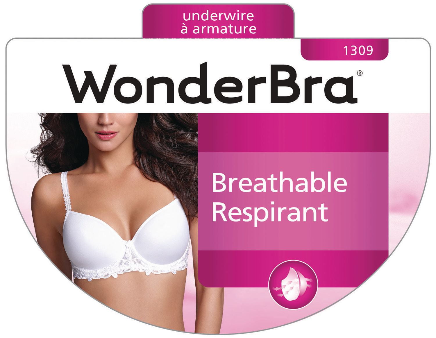 Soutien-gorge à armatures respirant WonderBra