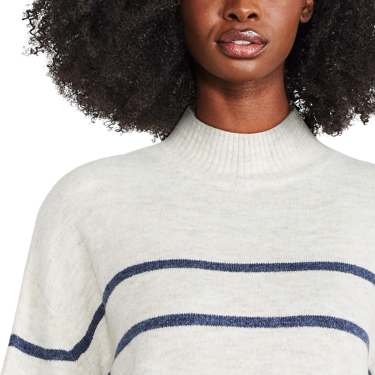 Chandail à col droit George pour femmes