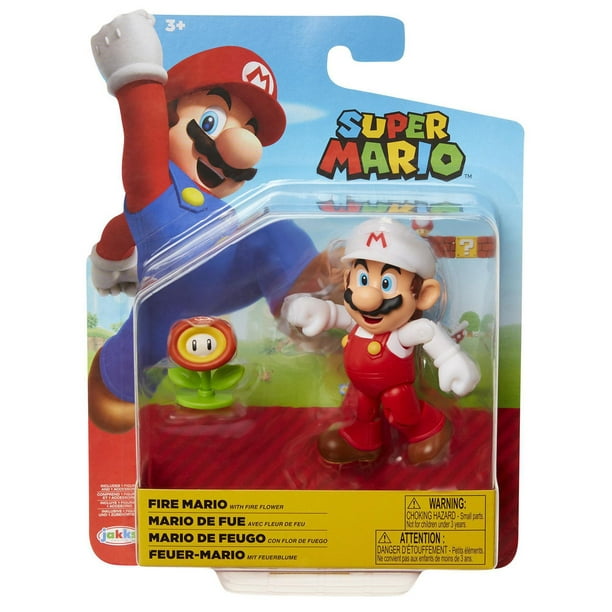 Super Mario Bros Le Film – Série de figurines de 5 avec accessoire – Figurine  Mario avec Débouchoir comme accessoire 16 points d'articulation 