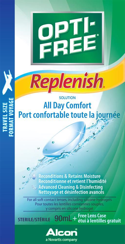 OPTI-FREE® Replenish, Multipurpose Contact Lens Solution