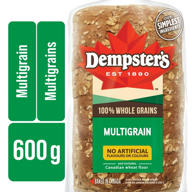 Dempster’s® 100 Whole Grains Multigrain Sliced Bread, 600 g Walmart.ca