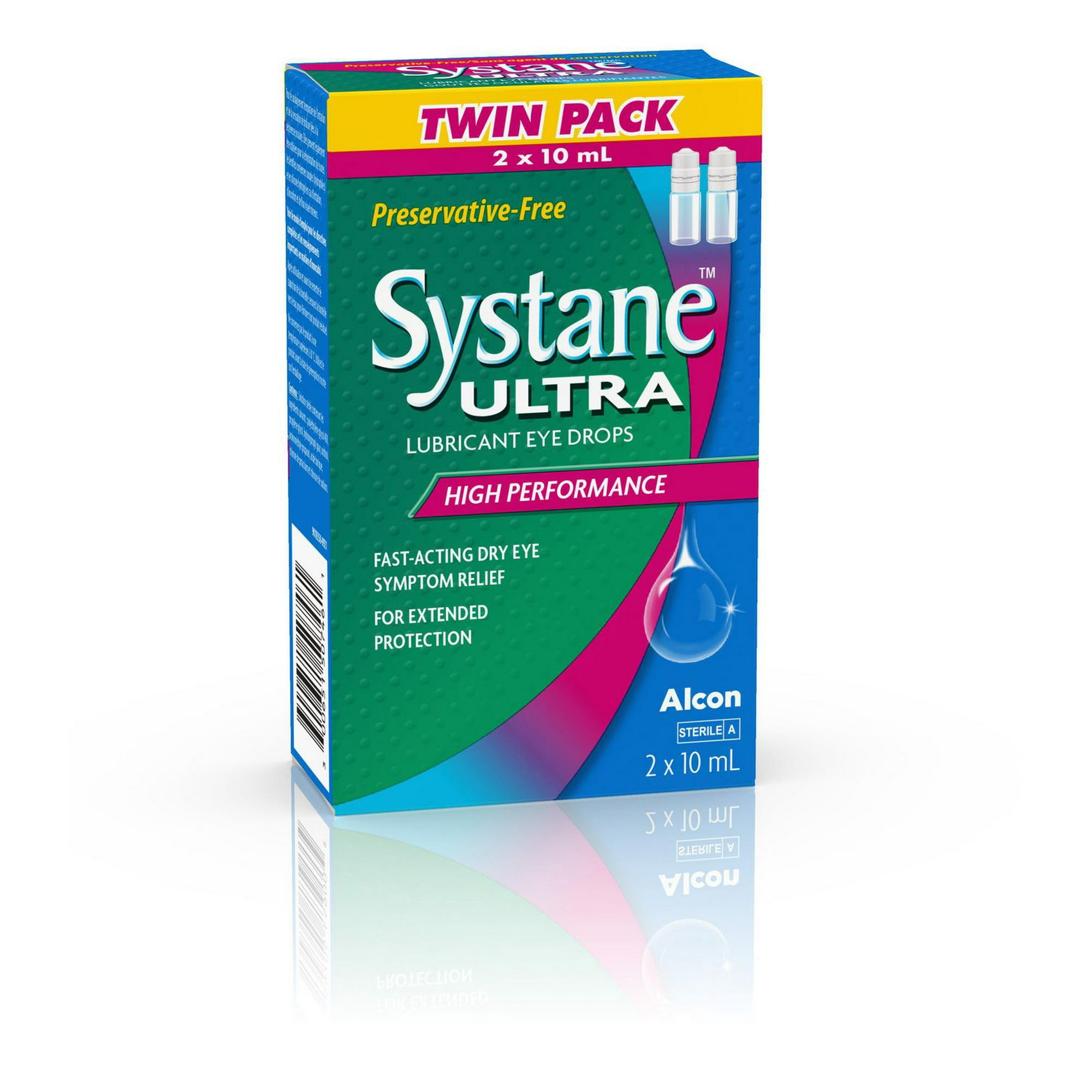 SYSTANE® Gel, Lubricant Eye Gel, Eye Gel Drops For Dry Eyes, 2 x 10 mL