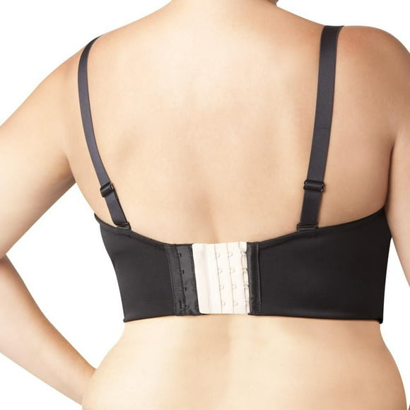 Maidenform Sweet Nothings 4 Hook Bra Extender 3/4" , Pack of 3, 3 Extenders, 3 Colours, 1 Size