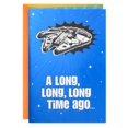 thumbnail image 1 of Hallmark Star Wars Funny Birthday Card with Sound (Long, Long, Long Time Ago), 1 of 6