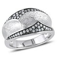 thumbnail image 1 of Miabella 1/4 Carat T.W. Diamond Two-Tone Sterling Silver Ring, 1 of 5